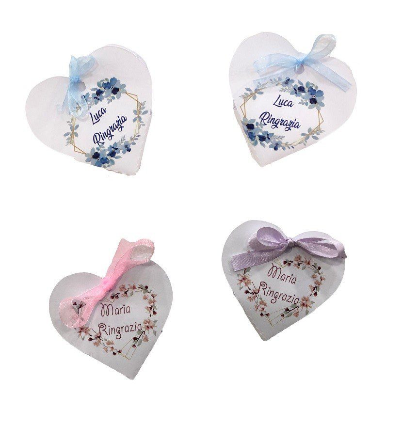 Scatola Segnaposto Comunione Versione Femminile con ringraziamento personalizzata - immagine 4